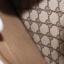 GUCCI GG Supreme Web Sherry Line Tote Bag PVC Beige 39 02 003 Auth 195656-22