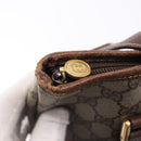 GUCCI GG Supreme Tote Bag PVC Beige Gold 002 39 6130 Auth 195657-17