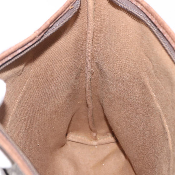 GUCCI GG Supreme Tote Bag PVC Beige Gold 002 39 6130 Auth 195657