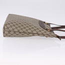 GUCCI GG Supreme Tote Bag PVC Beige Gold 002 39 6130 Auth 195657-3