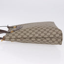 GUCCI GG Supreme Tote Bag PVC Beige Gold 002 39 6130 Auth 195657-4