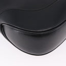 GUCCI Jackie Shoulder Bag Leather Black Silver 001 3346 Auth 195669V-9