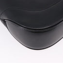 GUCCI Jackie Shoulder Bag Leather Black Silver 001 3346 Auth 195669V-15