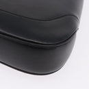 GUCCI Jackie Shoulder Bag Leather Black Silver 001 3346 Auth 195669V-16