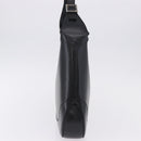 GUCCI Jackie Shoulder Bag Leather Black Silver 001 3346 Auth 195669V-4