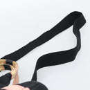 PRADA Canapa MM Hand Bag Canvas 2way Pink Gold Auth 195670-14
