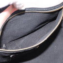 PRADA Canapa MM Hand Bag Canvas 2way Pink Gold Auth 195670-23