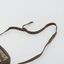 GUCCI GG Supreme Web Sherry Line Bag PVC Beige Gold 116 02 089 Auth 195675-8