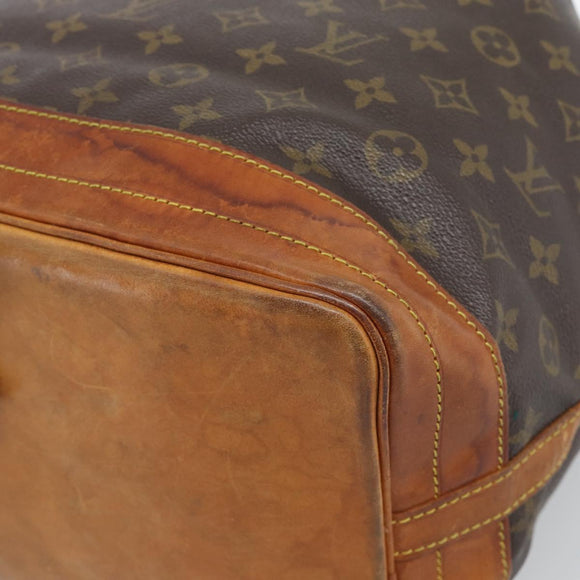 LOUIS VUITTON Monogram Noe Shoulder Bag M42224 LV Auth 195680