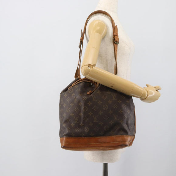 LOUIS VUITTON Monogram Noe Shoulder Bag M42224 LV Auth 195680