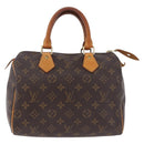 LOUIS VUITTON Monogram Speedy 25 Hand Bag M41528 LV Auth 195683-13