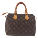 LOUIS VUITTON Monogram Speedy 25 Hand Bag M41528 LV Auth 195683-2