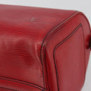 LOUIS VUITTON Epi Speedy 30 Hand Bag Castilian Red M43007 LV Auth 195684-10