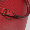 LOUIS VUITTON Epi Speedy 30 Hand Bag Castilian Red M43007 LV Auth 195684-17