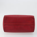LOUIS VUITTON Epi Speedy 30 Hand Bag Castilian Red M43007 LV Auth 195684-9