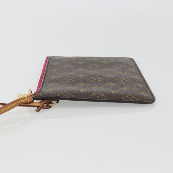LOUIS VUITTON Monogram Neverfull MM Pouch Accessory Pouch LV Auth 195689