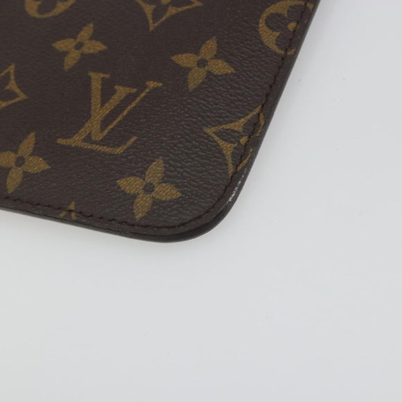 LOUIS VUITTON Monogram Neverfull MM Pouch Accessory Pouch LV Auth 195689