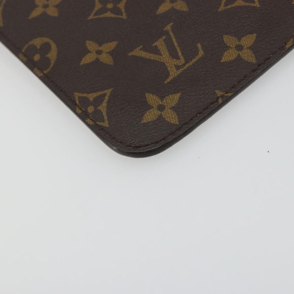 LOUIS VUITTON Monogram Neverfull MM Pouch Accessory Pouch LV Auth 195689
