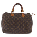 LOUIS VUITTON Monogram Speedy 30 Hand Bag M41526 LV Auth 195690-13