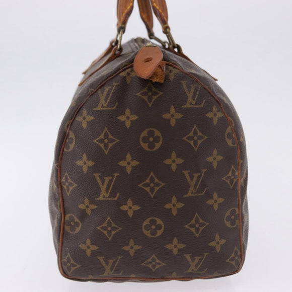 LOUIS VUITTON Monogram Speedy 30 Hand Bag M41526 LV Auth 195690