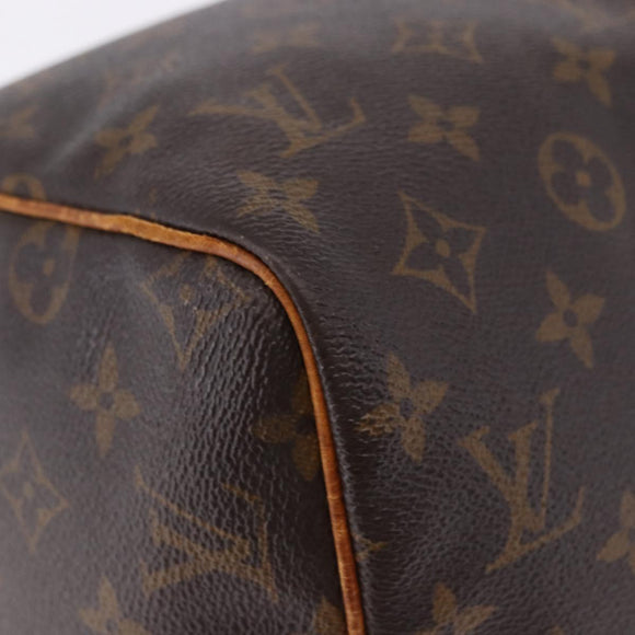 LOUIS VUITTON Monogram Speedy 30 Hand Bag M41526 LV Auth 195691