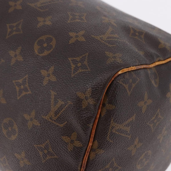 LOUIS VUITTON Monogram Speedy 30 Hand Bag M41526 LV Auth 195691