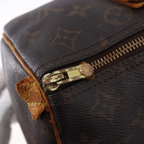 LOUIS VUITTON Monogram Speedy 30 Hand Bag M41526 LV Auth 195691