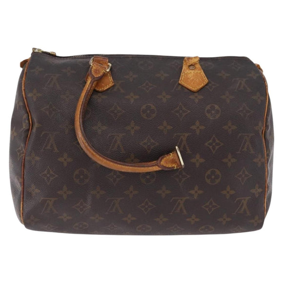 LOUIS VUITTON Monogram Speedy 30 Hand Bag M41526 LV Auth 195691