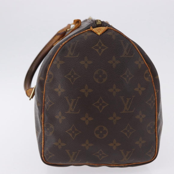LOUIS VUITTON Monogram Speedy 30 Hand Bag M41526 LV Auth 195691