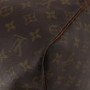 LOUIS VUITTON Monogram Keepall 55 Boston Bag M41424 LV Auth 195692-17