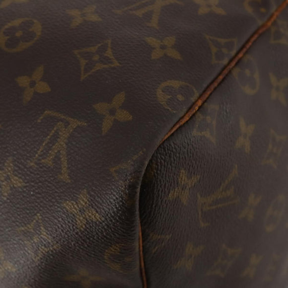 LOUIS VUITTON Monogram Keepall 55 Boston Bag M41424 LV Auth 195692