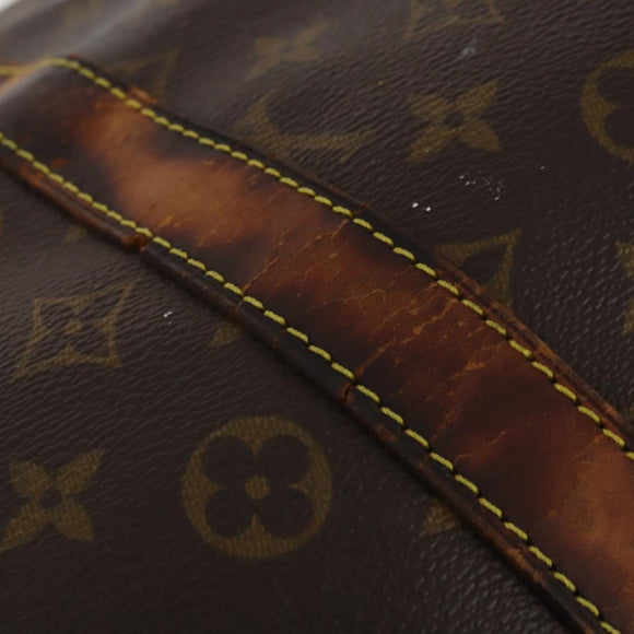 LOUIS VUITTON Monogram Keepall 55 Boston Bag M41424 LV Auth 195692