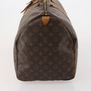 LOUIS VUITTON Monogram Keepall 55 Boston Bag M41424 LV Auth 195692-3