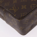 LOUIS VUITTON Monogram Trousse Toilette 28 Clutch Bag M47522 LV Auth 195695-10