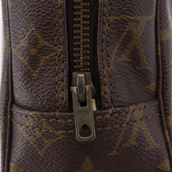 LOUIS VUITTON Monogram Trousse Toilette 28 Clutch Bag M47522 LV Auth 195695