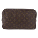 LOUIS VUITTON Monogram Trousse Toilette 28 Clutch Bag M47522 LV Auth 195695-2