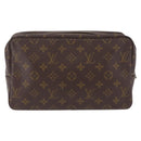LOUIS VUITTON Monogram Trousse Toilette 28 Clutch Bag M47522 LV Auth 195695-3