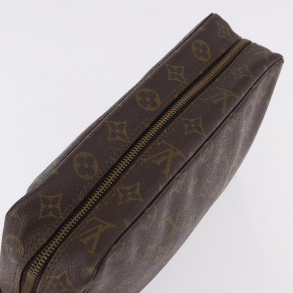 LOUIS VUITTON Monogram Trousse Toilette 28 Clutch Bag M47522 LV Auth 195695