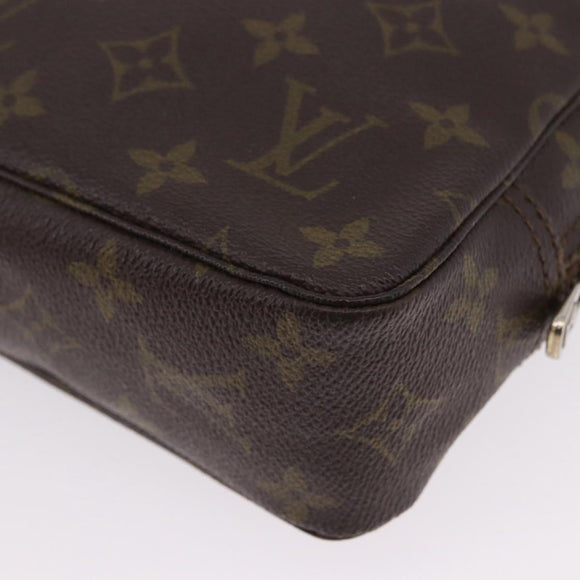 LOUIS VUITTON Monogram Trousse Toilette 23 Clutch Bag M47524 LV Auth 195696