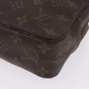 LOUIS VUITTON Monogram Trousse Toilette 23 Clutch Bag M47524 LV Auth 195696-14