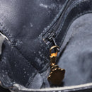 GUCCI Micro GG Supreme Web Sherry Line Bag PVC Black 001 084 4425 Auth 195701-20