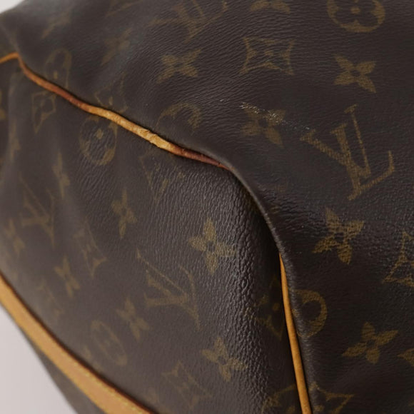 LOUIS VUITTON Monogram Keepall Bandouliere 55 Boston Bag M41414 LV Auth 195706