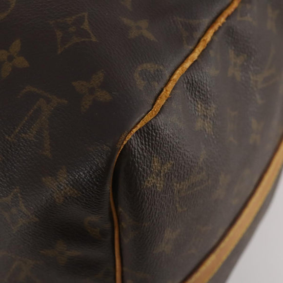 LOUIS VUITTON Monogram Keepall Bandouliere 55 Boston Bag M41414 LV Auth 195706