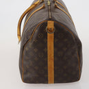 LOUIS VUITTON Monogram Keepall Bandouliere 55 Boston Bag M41414 LV Auth 195706-3
