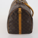 LOUIS VUITTON Monogram Keepall Bandouliere 55 Boston Bag M41414 LV Auth 195706-4
