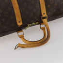 LOUIS VUITTON Monogram Keepall Bandouliere 55 Boston Bag M41414 LV Auth 195706-7