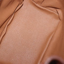 CELINE Macadam Canvas Shoulder Bag PVC Leather Brown Gold Auth 195708-18