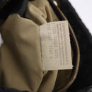 BOTTEGA VENETA INTRECCIATO Shoulder Bag Leather Black Gold Auth 195711A-23