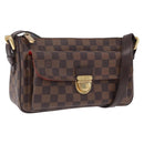 LOUIS VUITTON Damier Ebene Ravello GM Shoulder Bag N60006 LV Auth 195712V-1