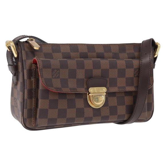 LOUIS VUITTON Damier Ebene Ravello GM Shoulder Bag N60006 LV Auth 195712V